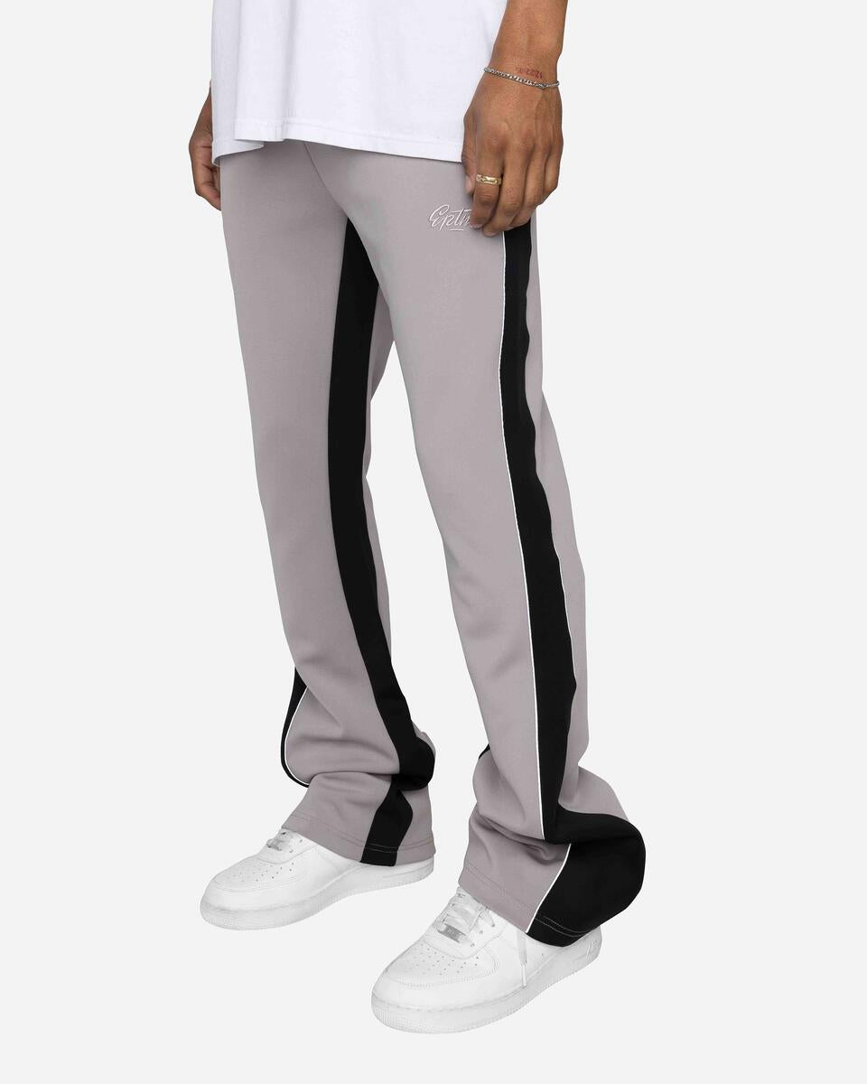 EPTM PIPING FLARED TRACK PANTS-BLACK/WHITE – EPTM.