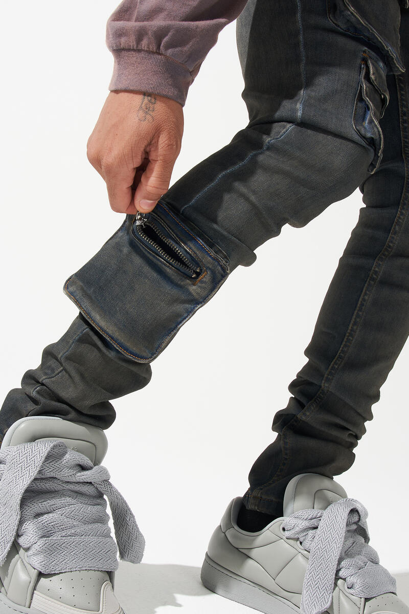Serenede - Timberwolf Cargo Jeans (Arctic Grey) – Octane