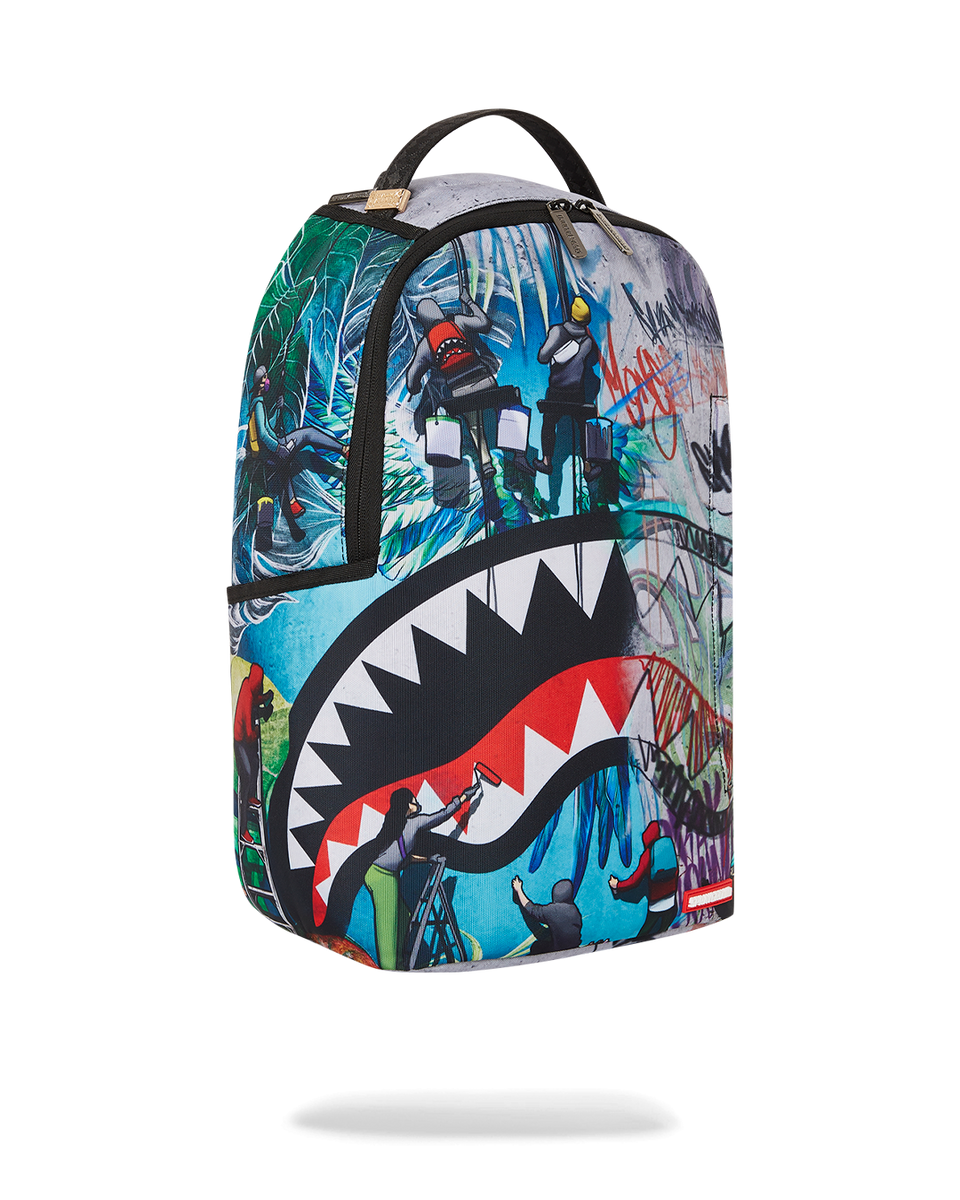 Sprayground - Crayon Shark DLXSR Backpack – Octane