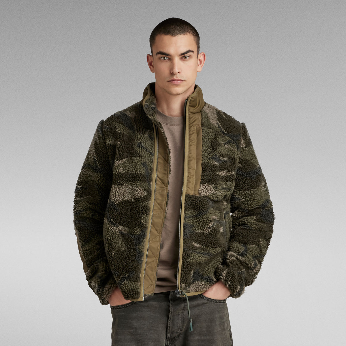 G-Star Raw - Fleece Jacket (Turf Woodland Camo) – Octane