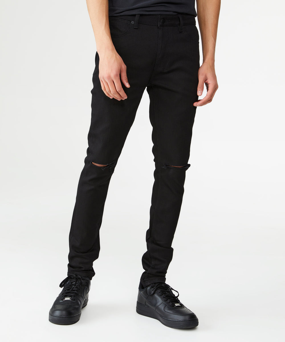 Ksubi - Van Winkle Ace Black Slice Jeans (Black)