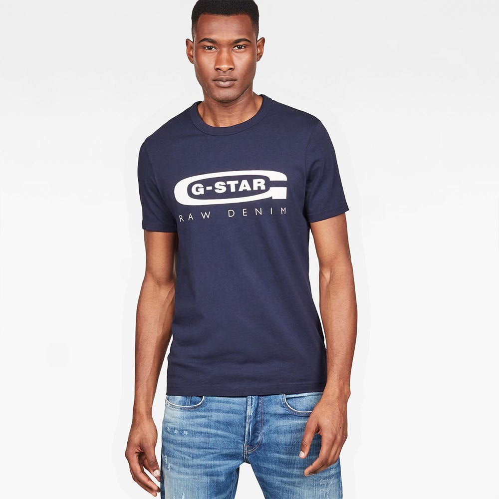 G-Star Raw - Graphic 4 T-Shirt (Sartho Blue) – Octane