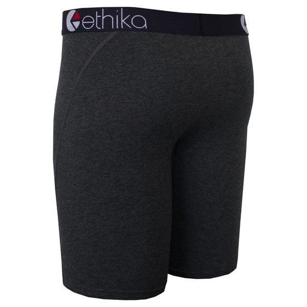 Ethika - Heather Black Grey Boxer (Black Heather)