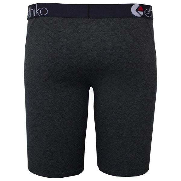 Ethika - Heather Black Grey Boxer (Black Heather)