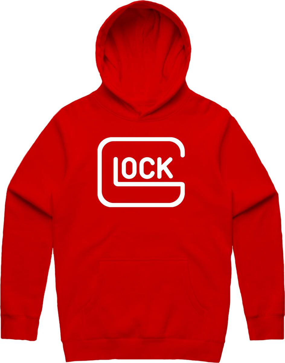 Point Blank - Glock Hoodie (Red/ White)