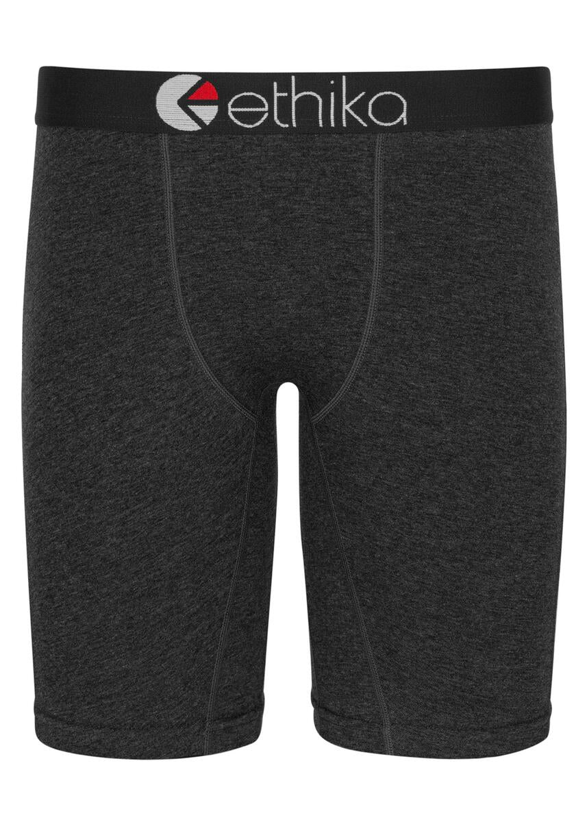 Ethika - Heather Black Grey Boxer (Black Heather)