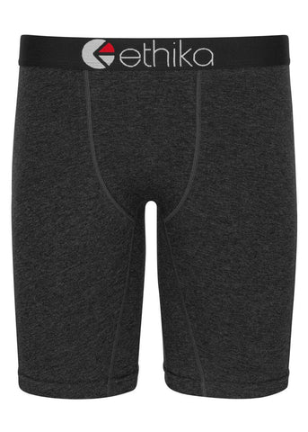 Ethika - Heather Black Grey Boxer (Black Heather)