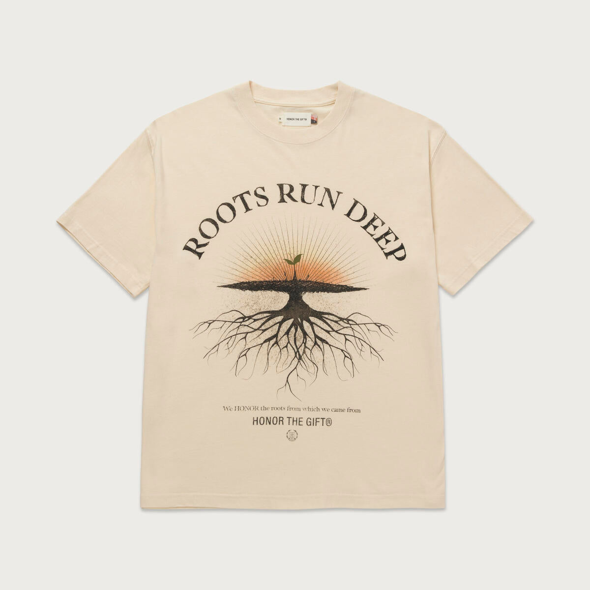 Honor The Gift - Roots Run Deep Tee (Bone)