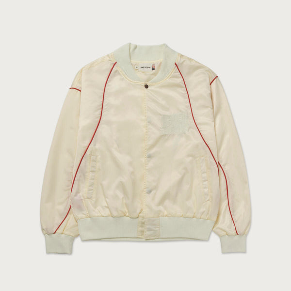 Honor The Gift - Satin Bomber Jacket (Bone)