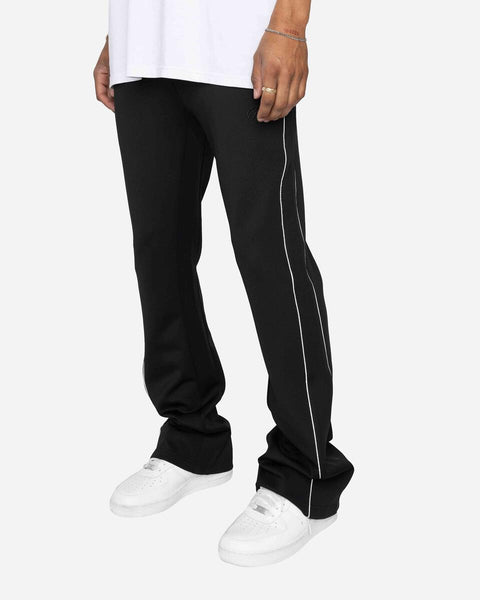 EPTM - Piping Flared Track Pants (Black)