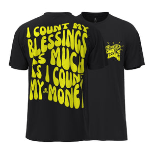 Point Blank I Count My Blessings Tee (Black)