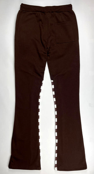 Fifth Loop - Bitter-Sweet Stacked Flare Pants  (Chocolate)