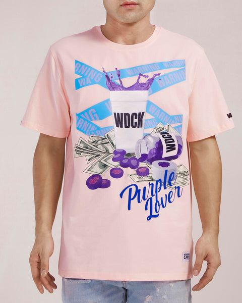 Wedding Cake - Purple Lover Tee (Pale Pink)