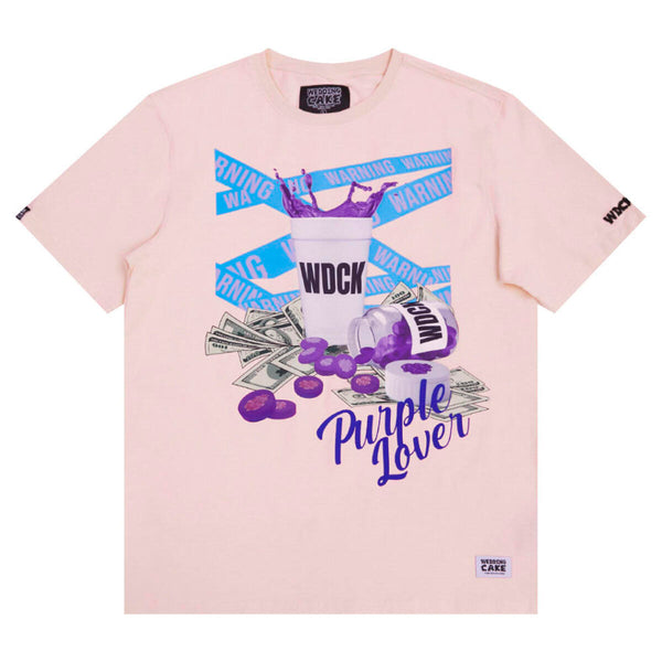 Wedding Cake - Purple Lover Tee (Pale Pink)