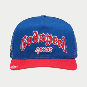 Godspeed - GS Forever Trucker Hat (Blue/Red)
