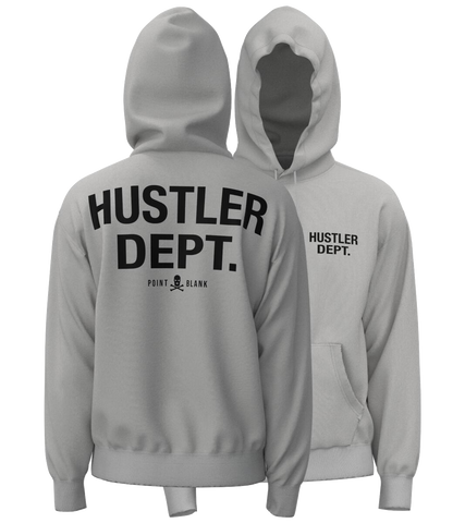 Point Blank - Hustler Dept. Hoodie (H. Grey/ Black)