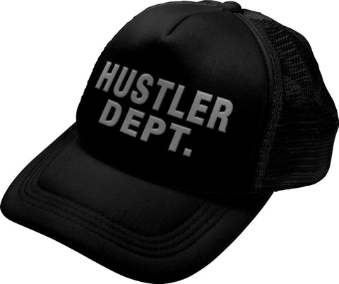Point Blank - Hustler Dept. Trucker Hat (Black/Grey)