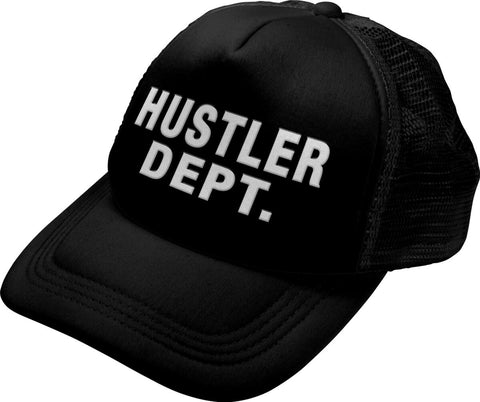 Point Blank - Hustler Dept. Trucker Hat (Black/White)