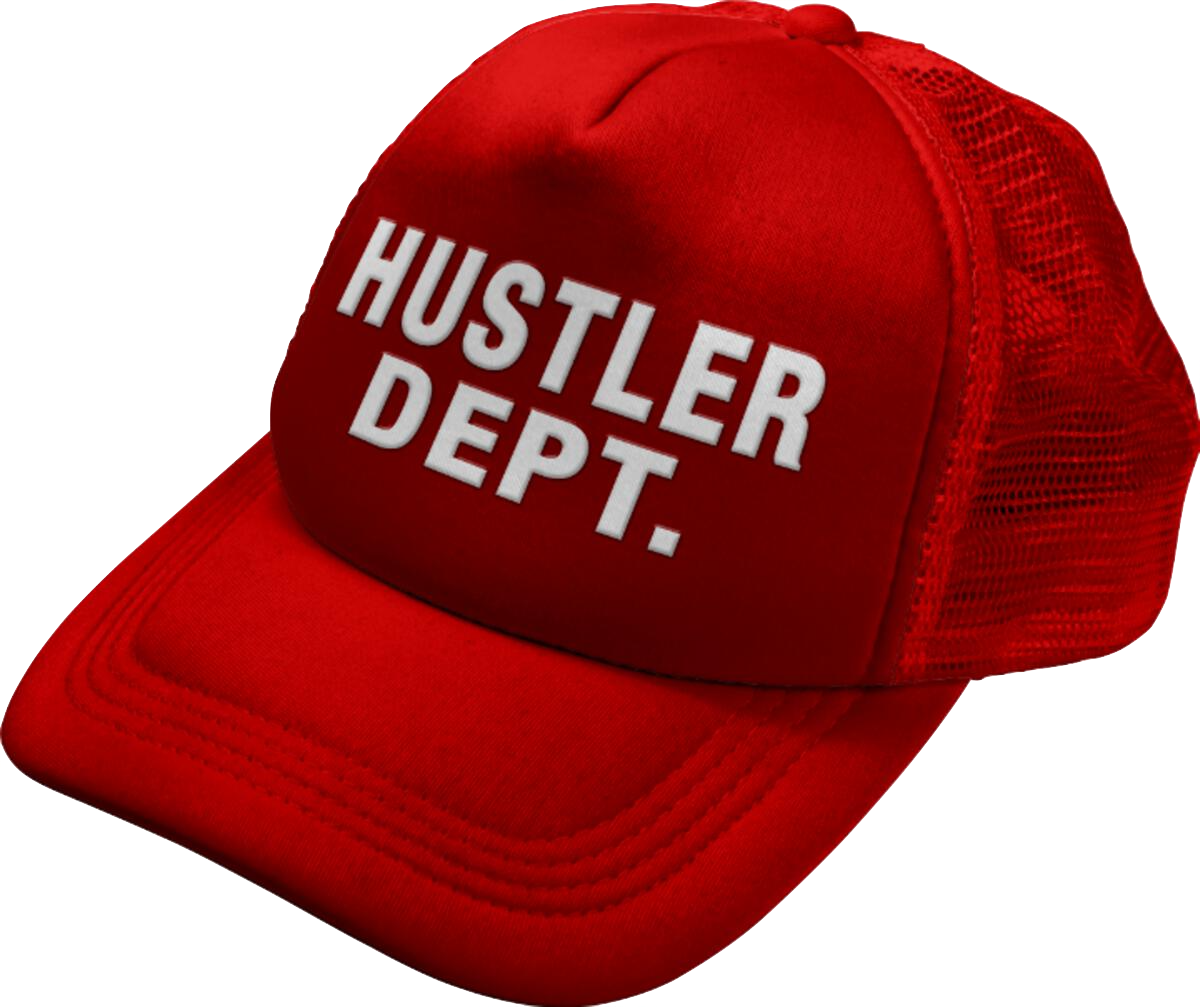 Point Blank - Hustler Dept. Trucker Hat (Red)