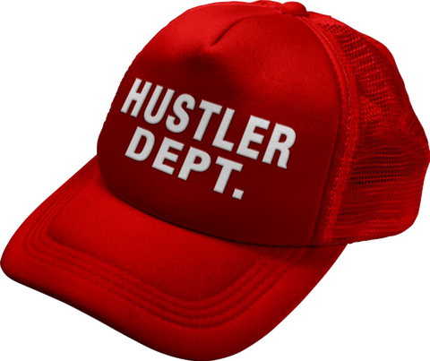 Point Blank - Hustler Dept. Trucker Hat (Red)