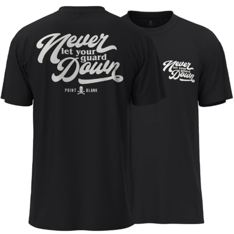 Point Blank - Never Down Tee (Black)