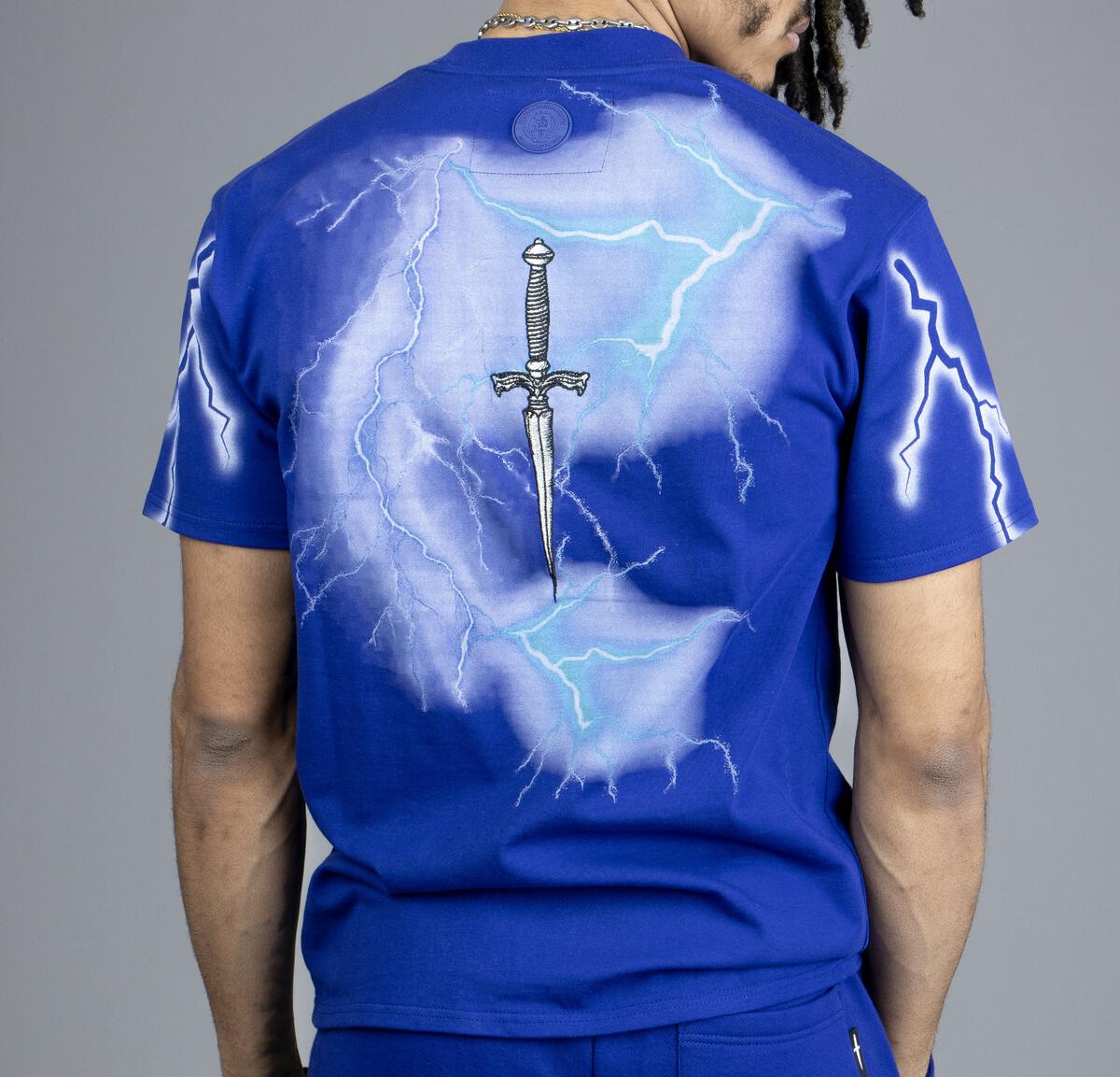 Doctrine - Electric Storm Tee (Deep Cobalt) – Octane