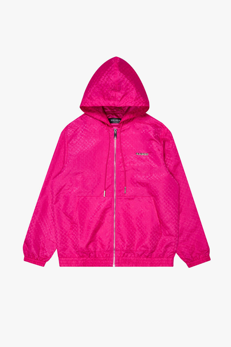 Valabasas - Monogram Nylon Jacket (Rose)