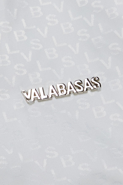 Valabasas - Monogram Nylon Jacket (White)