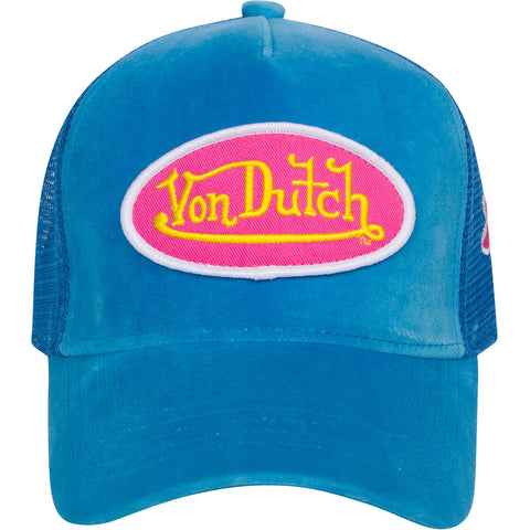 Von Dutch - Von Dutch Hollywood Patch Trucker Hat (Navy)