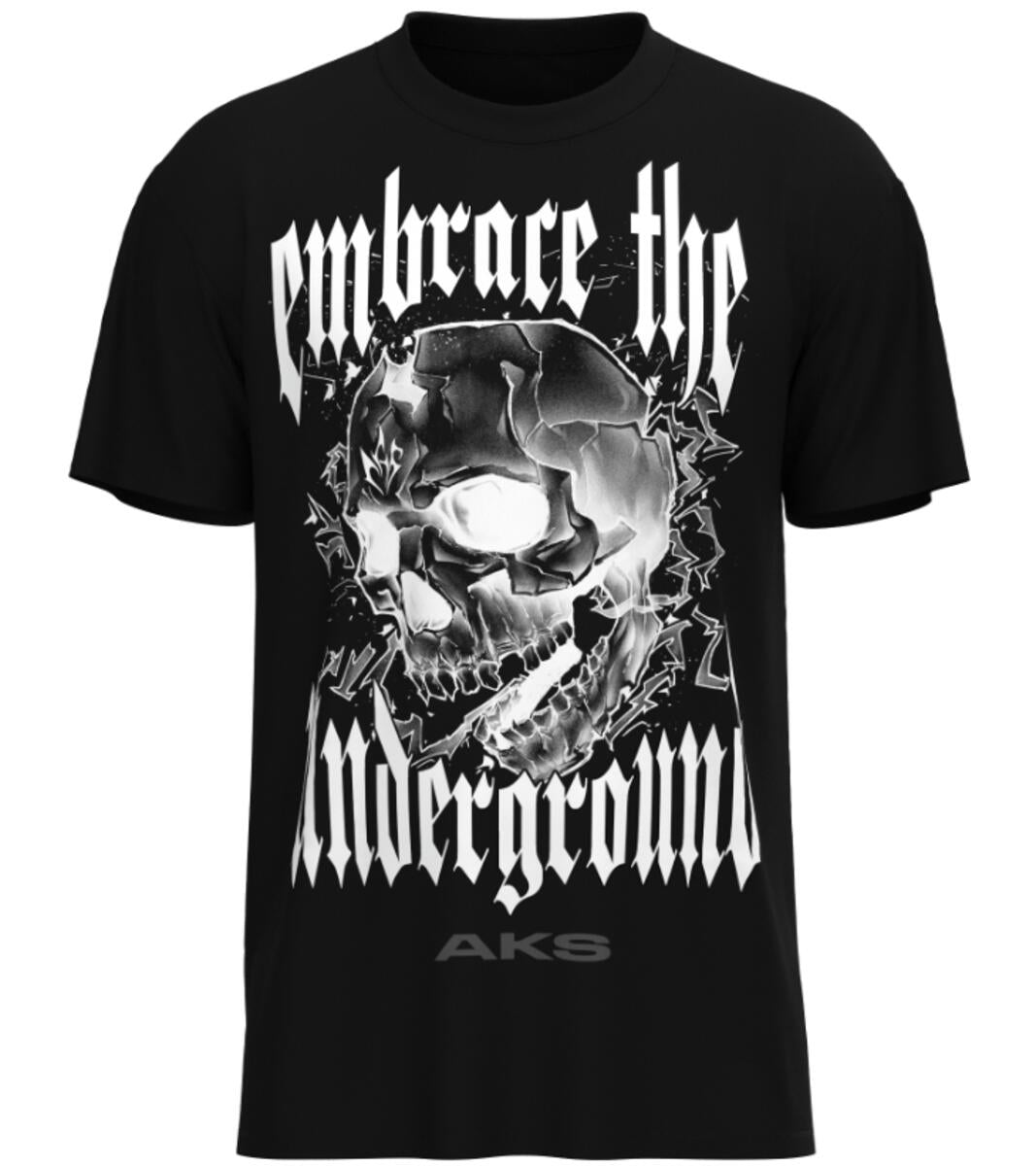 AKSupply - Embrace The Underground Oversized Tee (Black)