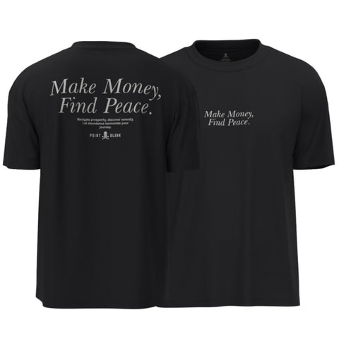 Point Blank - Find Peace Luxe Tee (Black)