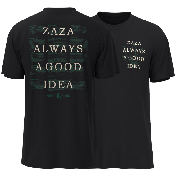 Point Blank - Zaza Always A Good Idea Tee (Black/White)