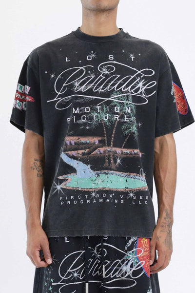 First Row - Lost Paradise Graphic Tee (Black)