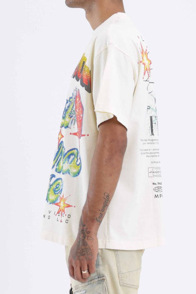 First Row - Lost Paradise Graphic Tee (Cream)