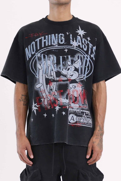 First Row - Nothing Lasts Forever Tee (Black)