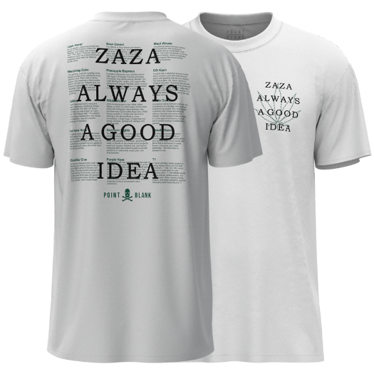 Point Blank - Zaza Always A Good Idea Tee (White/Black)