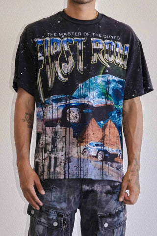 First Row - Death Road Cosmos Tee (Black)