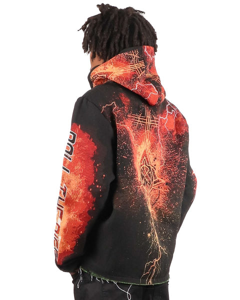 Majestik - The Death Card Heavy Tapestry Hoodie (Black)