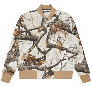 Roku - Hunting Camo Bomber Jacket  (IVORY)