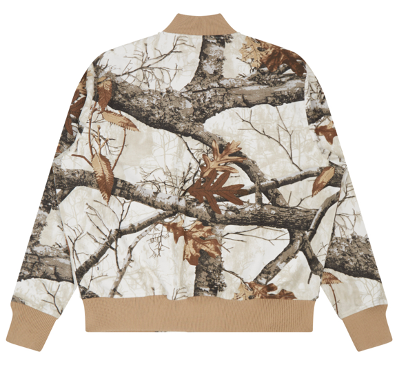 Roku - Hunting Camo Bomber Jacket  (IVORY)