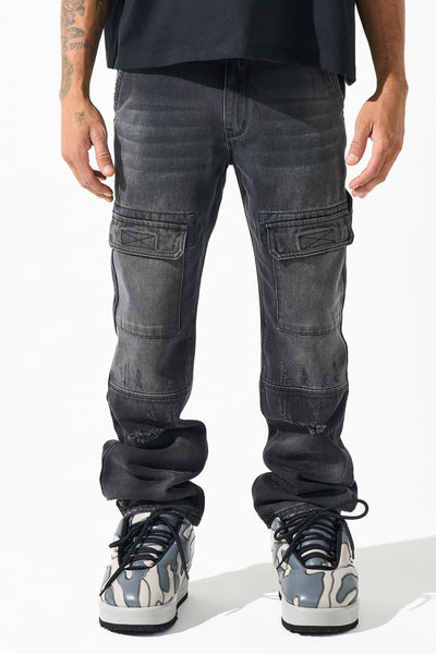 Serenede - Mist Baggy Jeans (Black)