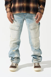 Serenede - Fig Baggy Jeans (BLUE)