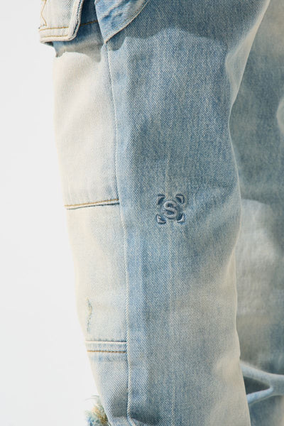 Serenede - Fig Baggy Jeans (BLUE)