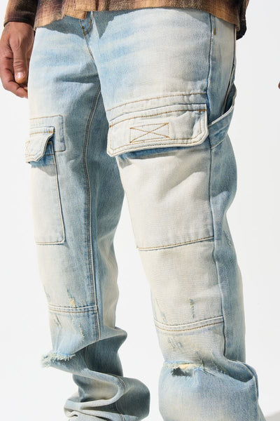 Serenede - Fig Baggy Jeans (BLUE)