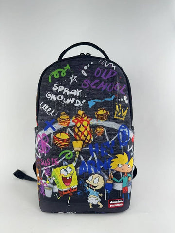 Sprayground 90s Nickelodeon Characters Painting Backpack
