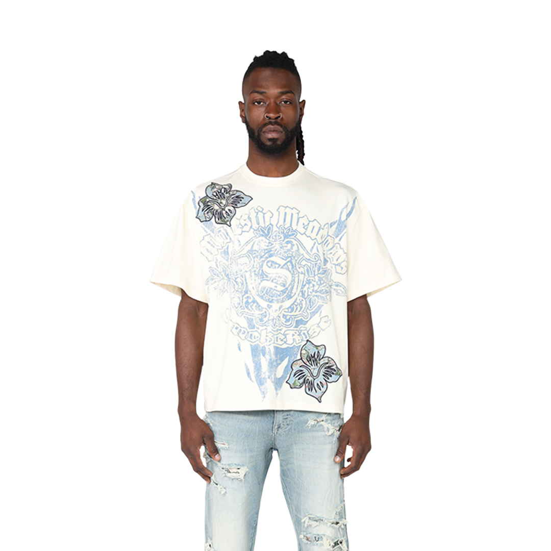 Smoke Rise - Tapestry Tee (CHALK)