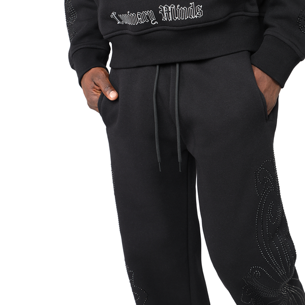 Smoke Rise - Dystopia Fleece Pants (Black)