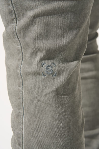 Serenede - Haven Mist Stacked Jeans (Artic Grey)