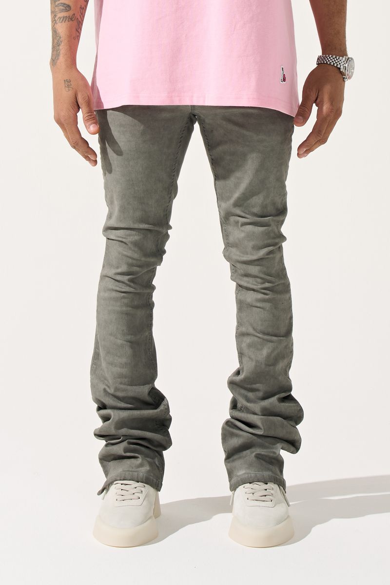 Serenede - Haven Mist Stacked Jeans (Artic Grey)