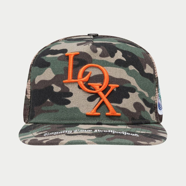 Godspeed - Living Off Xperience Trucker Hat (Army Green)